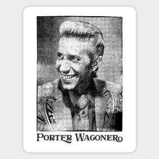 Porter Wagoner /// Old School Fan Design Magnet